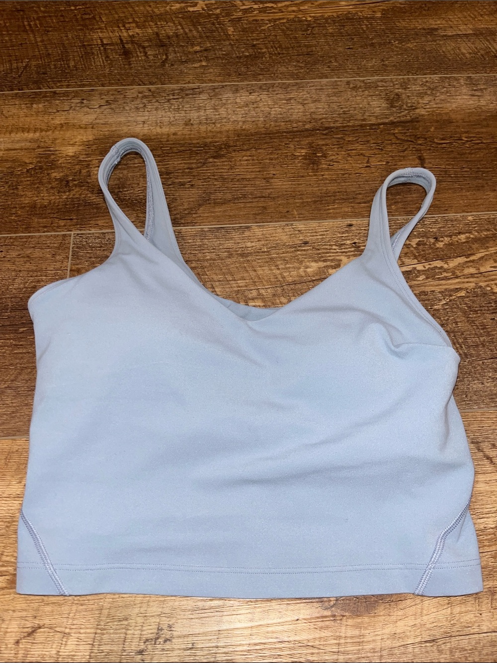 lululemon athletica Pale Blue Tank Top